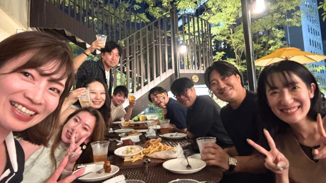 ビアガーデン行ってきました~!夏満喫!