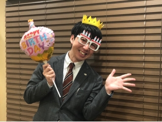 代表のお誕生日会★