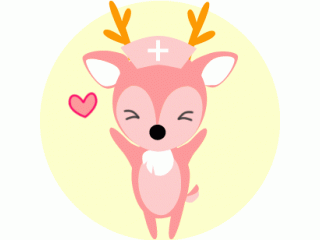 TSグループマスコットキャラクター★かんごシカちゃん★