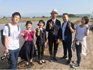 スーツ農家斎藤さん×ワークウェアスーツ