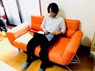 ソファを置きました♪