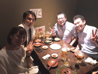 社内食事会♪