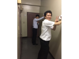 朝からいい笑顔（●＾o＾●）