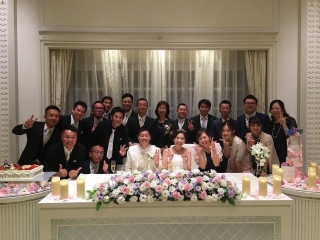 先輩社員の結婚式♡
