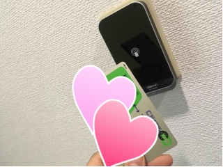 suicaで扉が開く？！