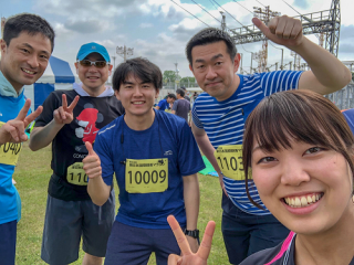 社員で10kmマラソンに参加しました♪