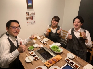 採用チームで♪