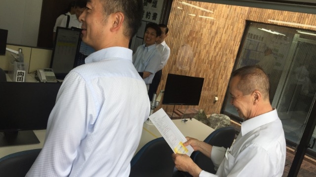 巡回点検がありました