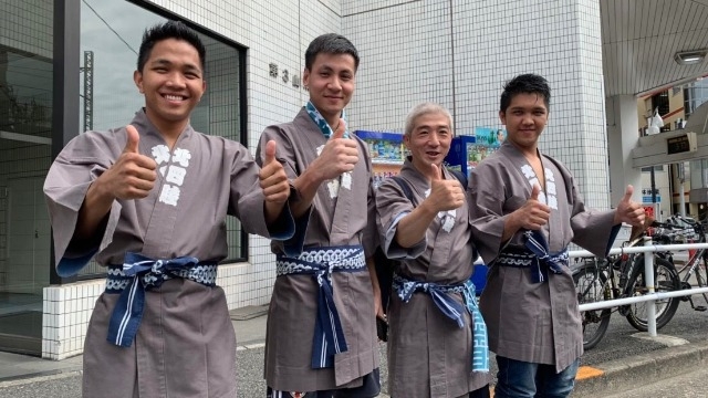 地域のお祭りに参加しました