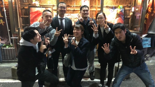 運動会キャプテン食事会