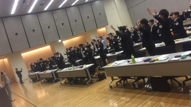 内定者セールス研修