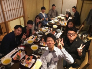 ☆20卒学生さんと弊社代表とのご飯会を開催しました！その2☆
