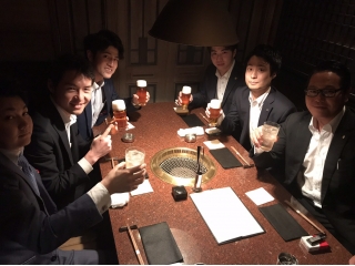 達成社員食事会