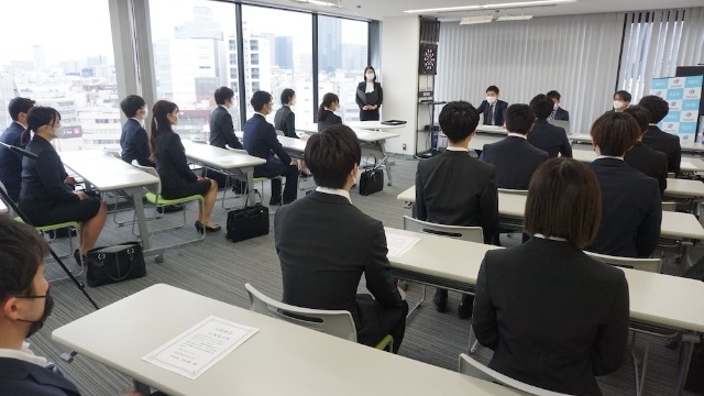 ★新入社員21名を迎え、入社式が行われました！