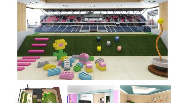 キッズルームのネーミングライツ契約を締結しました！