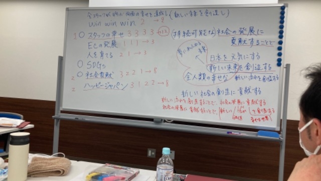 全スタッフの物心両面の幸せの為にね！
