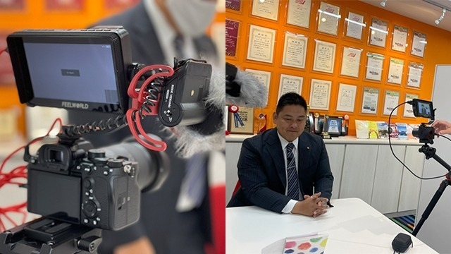 リクルートPVの制作中！