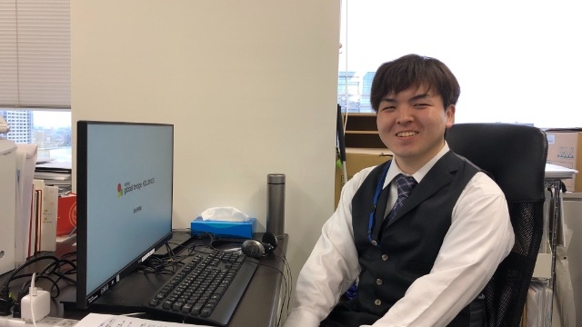 19入社の森田 景士と申します！