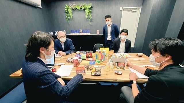 シニアマーケティングの会社の試食会♪