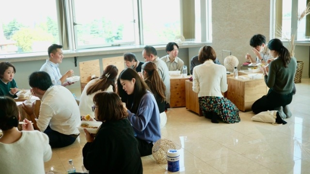 「イベント企画実行委員会」主催の初イベント！当社8階でランチ会を開催しました