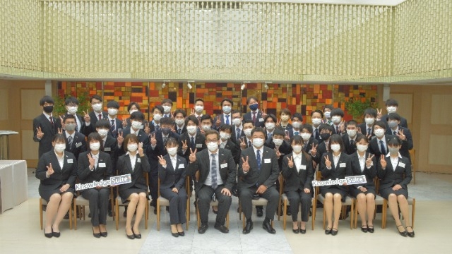 入社式執り行いました！㈱アーキテクトコア