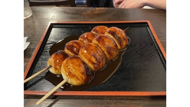 地元の名物「焼きまんじゅう」