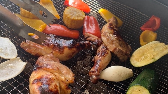 【同期とBBQ！！】