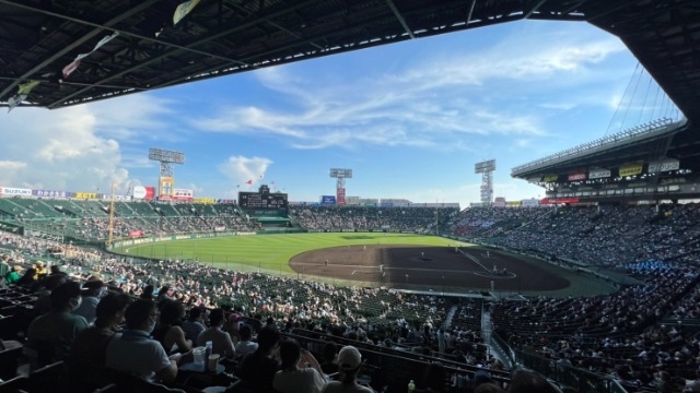 【甲子園で感動、、、、！】
