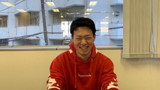 いよいよ来月から新卒入社の田村さん！インターン頑張ってます。