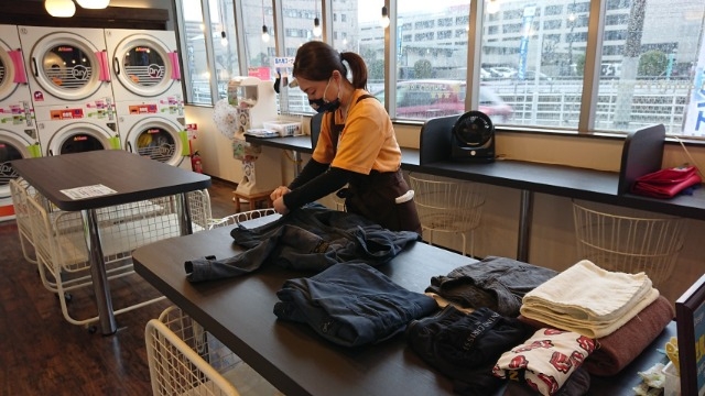 当店自慢のランドリーサービスはご存知？