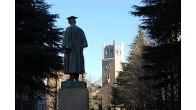 大隈講堂の裏側とエントリーシートの書き方