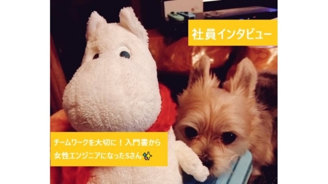 【NVS社員インタビュー#25】チームワークを大切に！入門書から女性エンジニアになったSさん✨