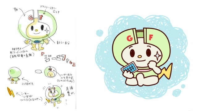 デザイナーの遊びゴコロ、ジーエフさん