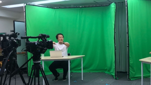 youtube撮影風景♪