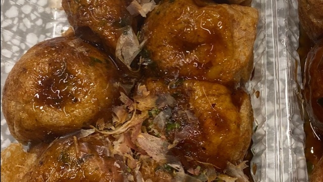 たこやき買ってもらいました❤︎