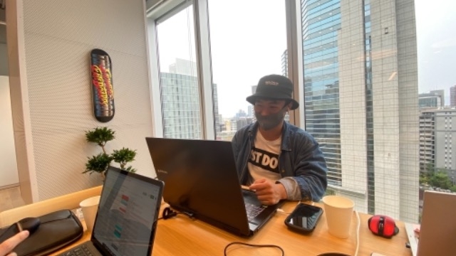 ハットを被ってきたメンバー！笑