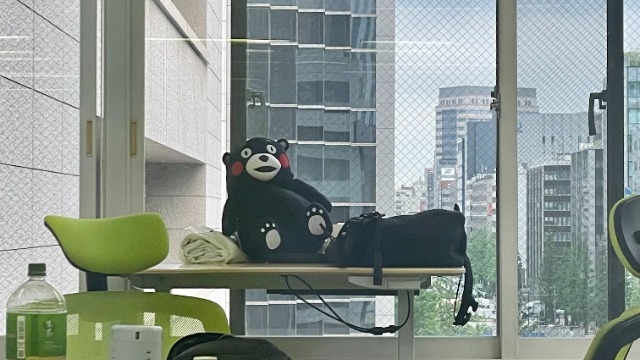 【注意】クマが出没しました⚠︎