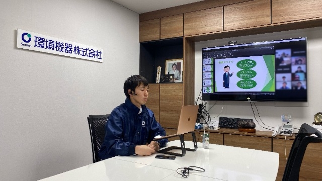 社内の雰囲気がわかるオンライン説明会