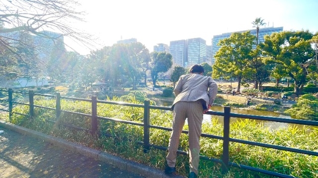 必死な中年おやじ