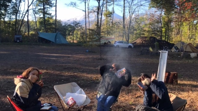 #2　新卒4人で初キャンプ！寒さとともに絆が深まった2日間でした。