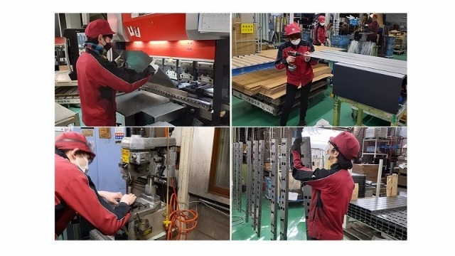 先輩、こんな感じで頑張ってます。