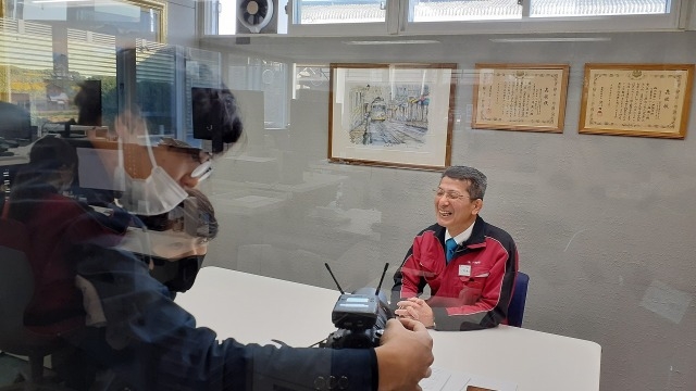 会社情報に動画アップしました！