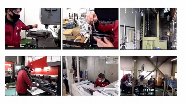 会社見学会のようす