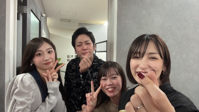 パートナーを呼んで食事会