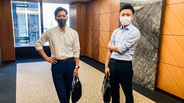 営業部長と主任のご紹介