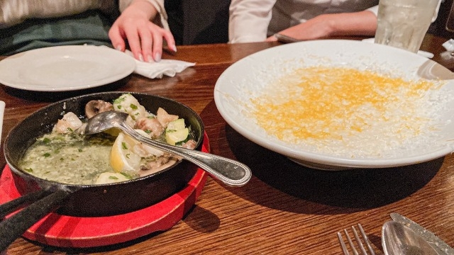 社長や専務とディナー