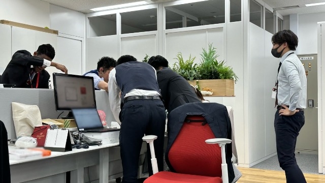 心優しい社員達