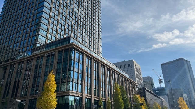 気持ちいい秋晴れです！！