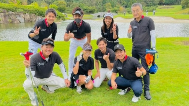 取引会社さんとのゴルフコンペ