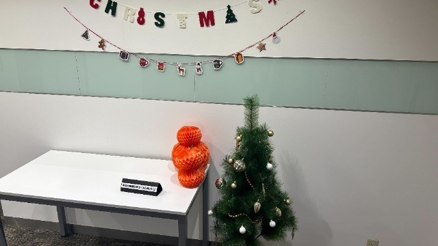 【働く環境】クリスマス仕様になりました✨